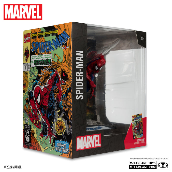 Spider-Man 1:10th Scale Collectible with Scene (Spider-Man #6) (MCFARLANE TOYS)