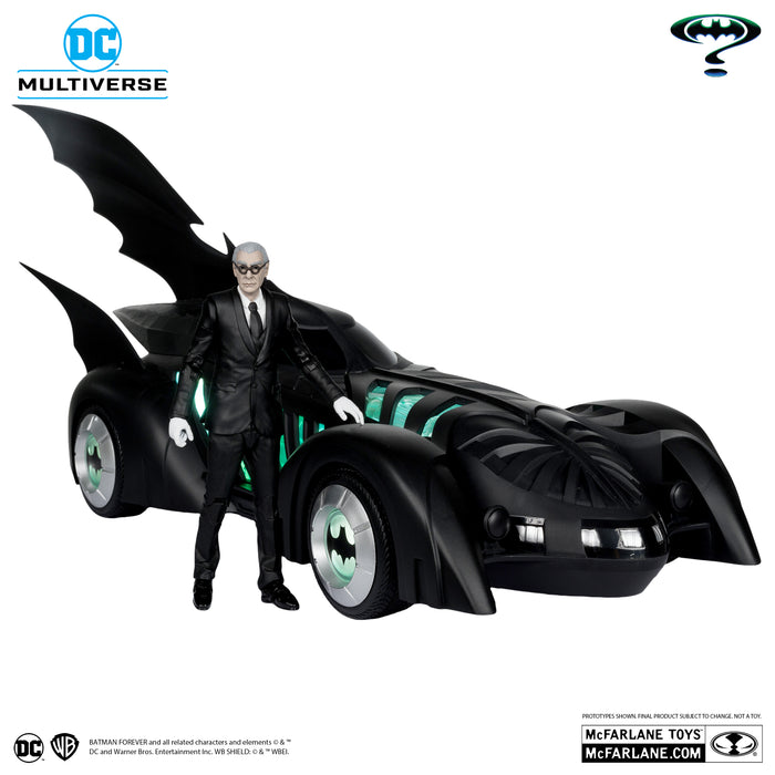 Alfred Pennyworth & Batmobile (Batman Forever) Vehicle 2pk (DC MULTIVERSE VEHICLES)