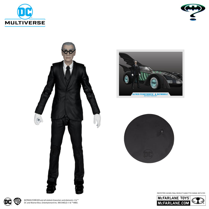 Alfred Pennyworth & Batmobile (Batman Forever) Vehicle 2pk (DC MULTIVERSE VEHICLES)