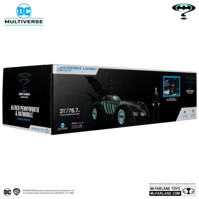 Alfred Pennyworth & Batmobile (Batman Forever) Vehicle 2pk (DC MULTIVERSE VEHICLES)