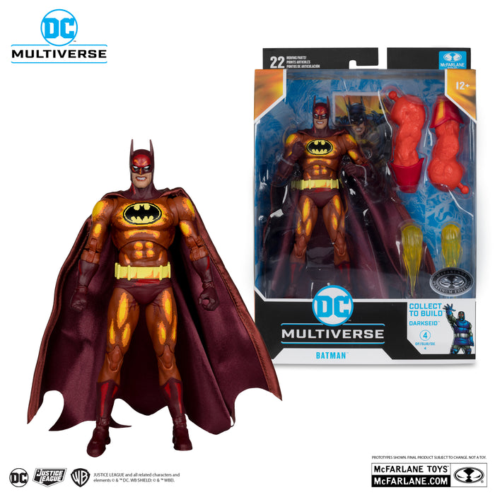 JUSTICE LEAGUE TASK FORCE - BATMAN (Platinum Edition) (DC BUILD-A 7" FIG WV14)