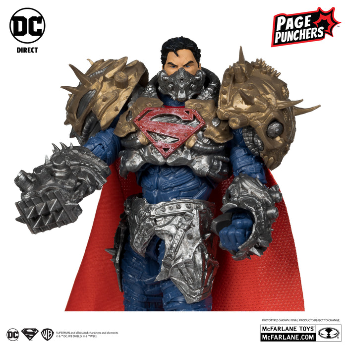 SUPERMAN 7″ FIGURE WITH SUPERMAN: GHOSTS OF KRYPTON COMIC (PAGE PUNCHERS)