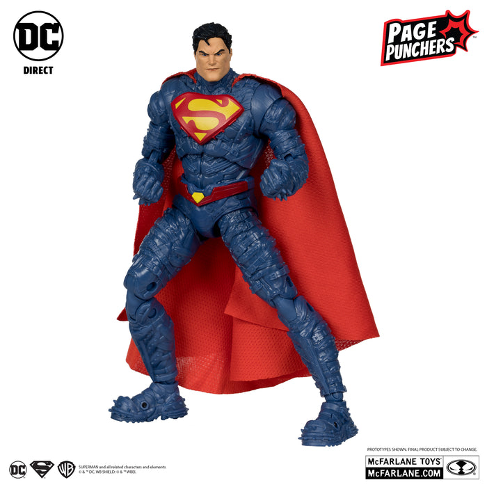 SUPERMAN 7″ FIGURE WITH SUPERMAN: GHOSTS OF KRYPTON COMIC (PAGE PUNCHERS)