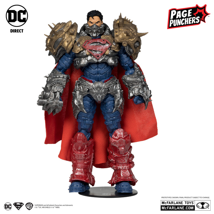 SUPERMAN 7″ FIGURE WITH SUPERMAN: GHOSTS OF KRYPTON COMIC (PAGE PUNCHERS)