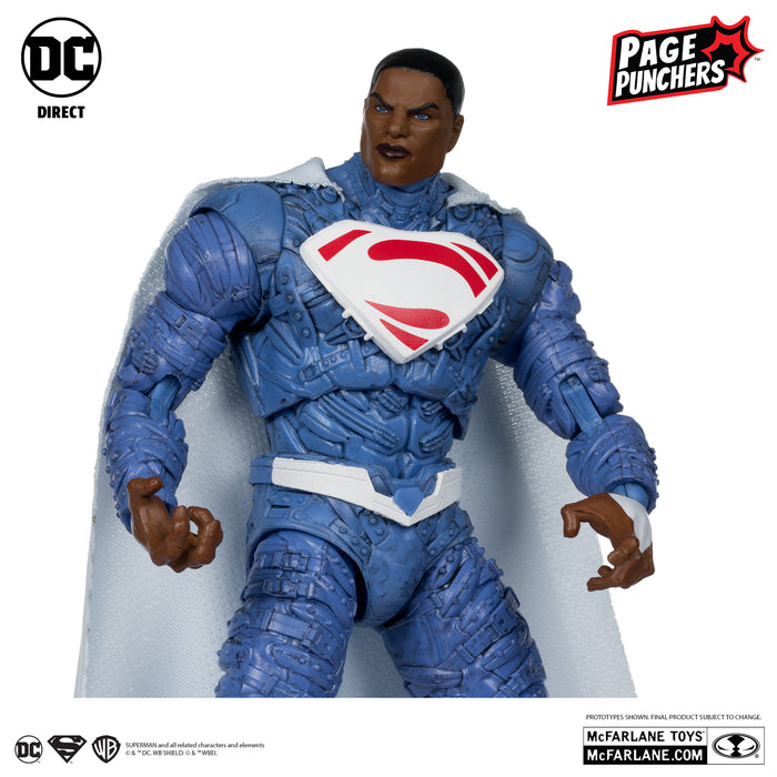 EARTH-2 SUPERMAN 7″ FIGURE WITH SUPERMAN: GHOSTS OF KRYPTON COMIC (PAGE PUNCHERS)