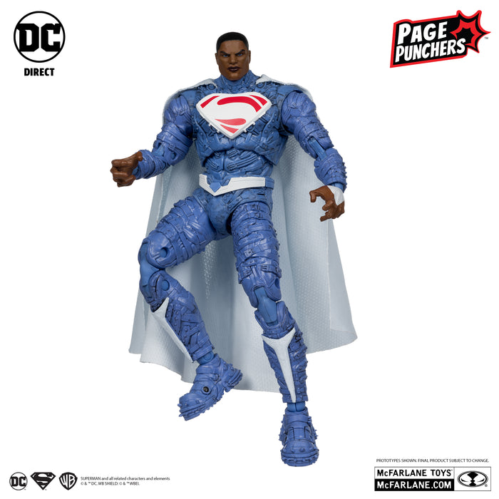 EARTH-2 SUPERMAN 7″ FIGURE WITH SUPERMAN: GHOSTS OF KRYPTON COMIC (PAGE PUNCHERS)