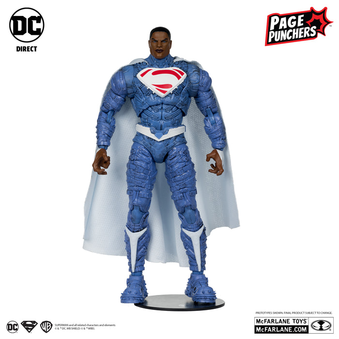 EARTH-2 SUPERMAN 7″ FIGURE WITH SUPERMAN: GHOSTS OF KRYPTON COMIC (PAGE PUNCHERS)