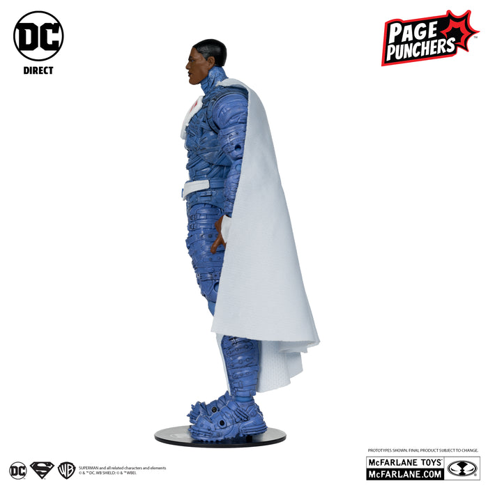 EARTH-2 SUPERMAN 7″ FIGURE WITH SUPERMAN: GHOSTS OF KRYPTON COMIC (PAGE PUNCHERS)