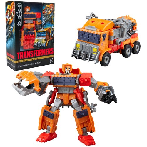 Transformers Age of the Primes Voyager Class Wreck-Gar (Animated) | Action Figure | Hasbro