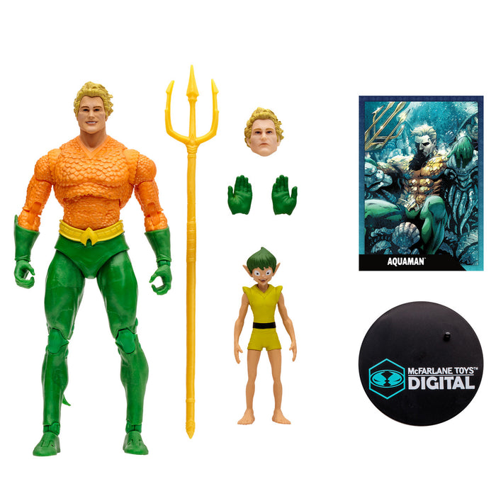 Aquaman (DC Classic) 7" Figure w/McFarlane Toys Digital Collectible