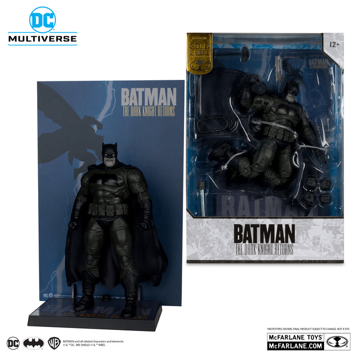 Batman (The Dark Knight Returns) Gold Label McFarlane Cover Recreations