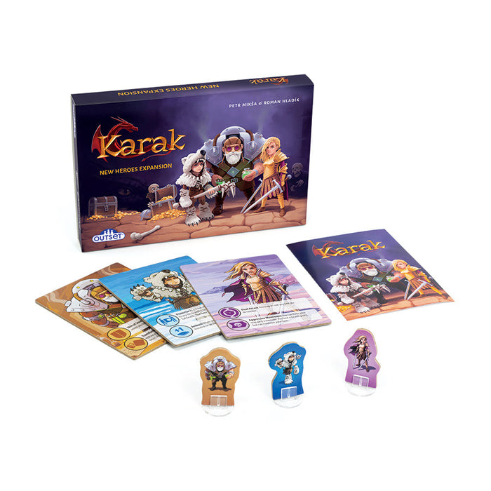 Karak New Heroes Expansion Kit | Board Games | Outset Media
