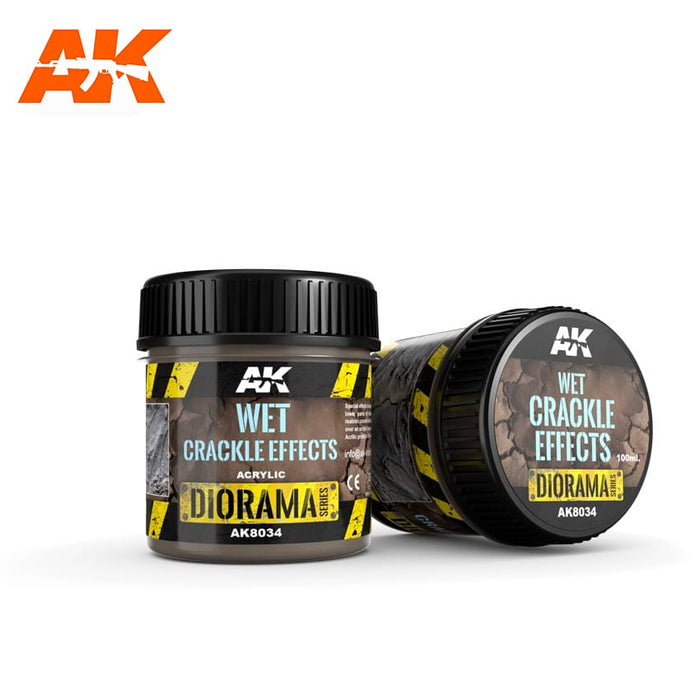 AK Interactive Wet Crackle Effects - 100ml (Acrylic) (AK-8034)