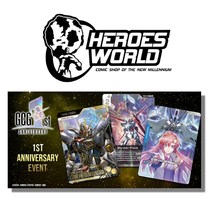 GUNDAM CARD GAME 1st Anniversary Event - Saturday October 17th @ 10:00AM