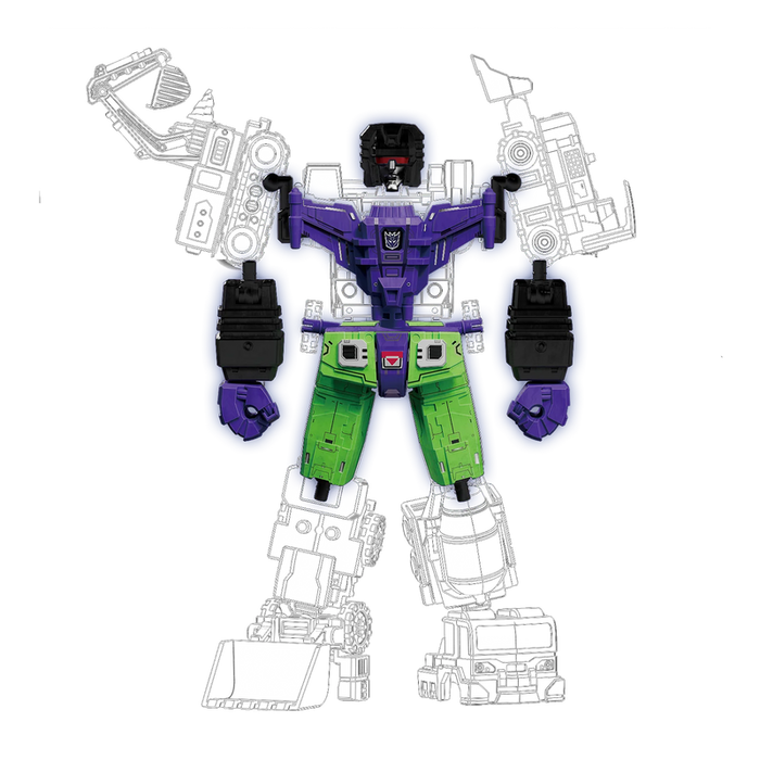 Transformers Defender Version Devastator Combining Accessory | Model Kit | Blokees