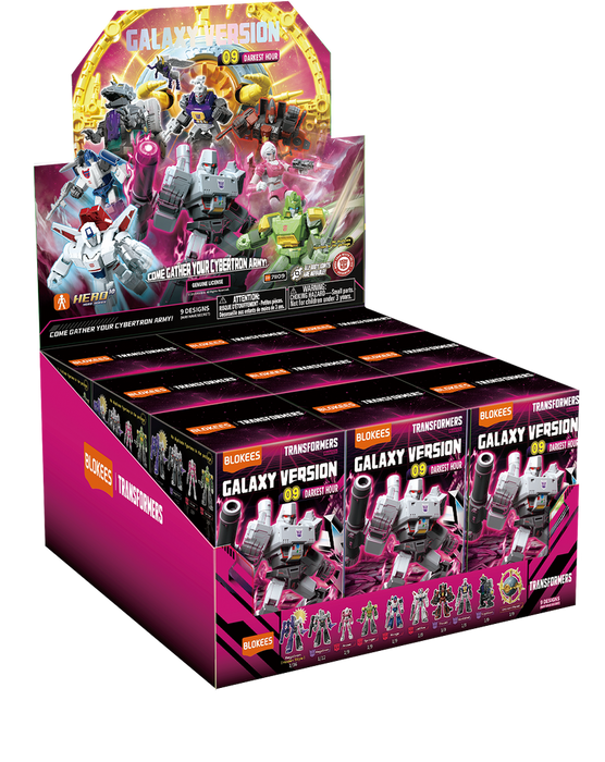 Transformers Galaxy Version 09 Darkest Hour | Model Kit | Blokees