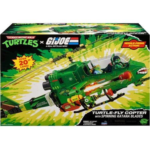 [PREORDER] Teenage Mutant Ninja Turtles x G.I. Joe Mobile Strike Force Assault Copter | Action Figures | Playmates