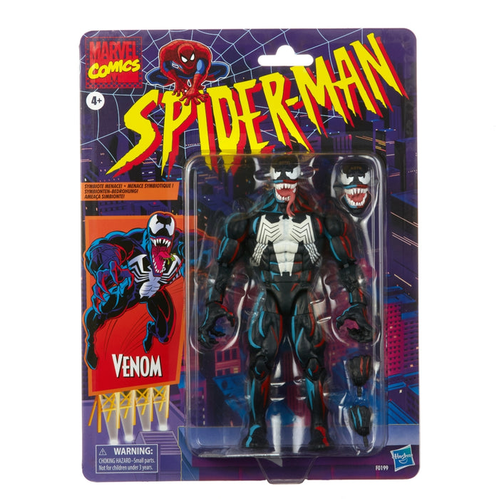 [PREORDER] Venom | Spider-Man Retro | Marvel Legends