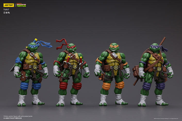 Teenage Mutant Ninja Turtles (TMNT) JOYTOY Action Figure (Set of 4)