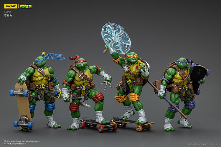 Teenage Mutant Ninja Turtles (TMNT) JOYTOY Action Figure (Set of 4)