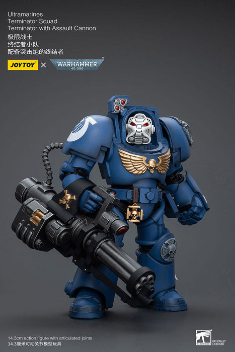 Ultramarines Terminator Squad Terminator with Assault Cannon