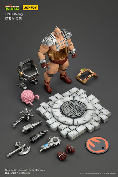 [RERUN PREORDER] Teenage Mutant Ninja Turtles (TMNT) KRANG (Wave 4) | Action Figure | Joy Toy