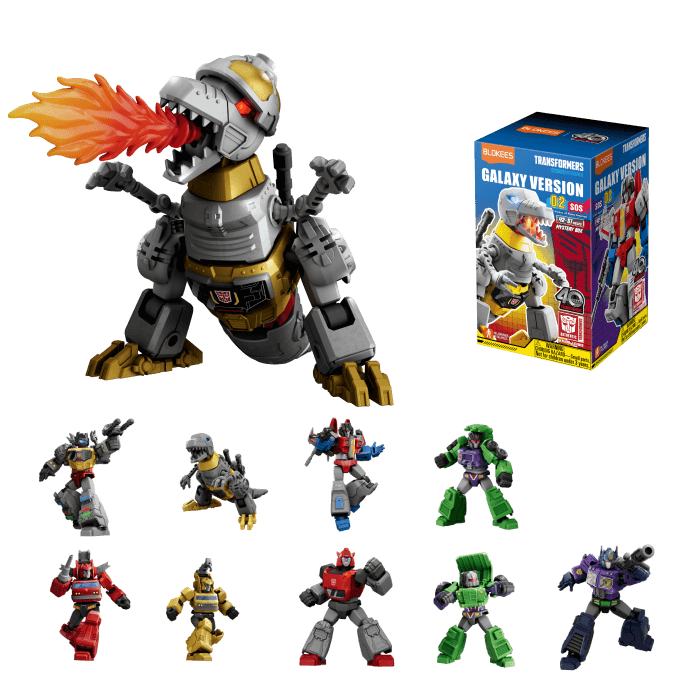 Transformers Galaxy Version 02 SOS Mini Model Kit (Blokees)