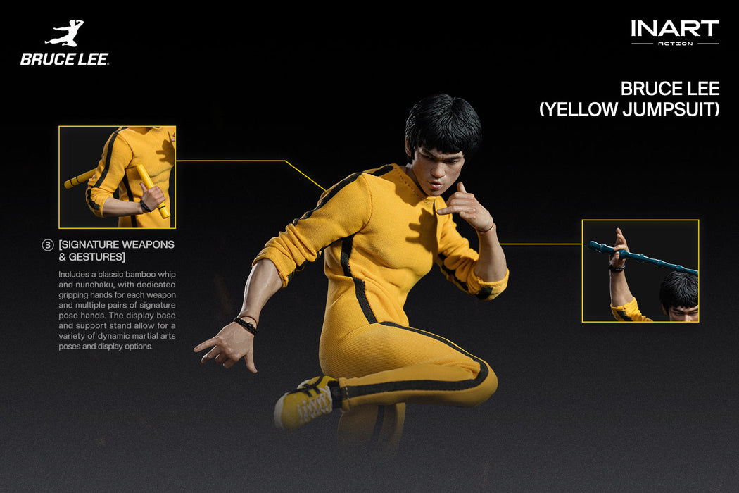 [PREORDER] Bruce Lee (Yellow Jumpsuit) 1/12 Collectible | Action Figure | INART