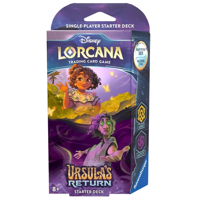 Amber/Amethyst Starter Deck | Ursula's Return | Disney Lorcana TCG