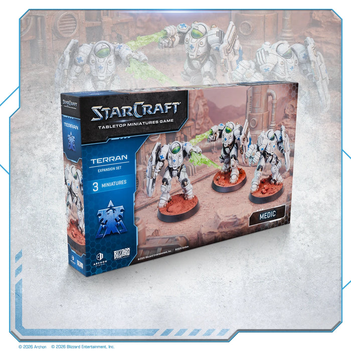 [PREORDER] Medic Expansion Set | Terran | Starcraft: The Miniatures Game
