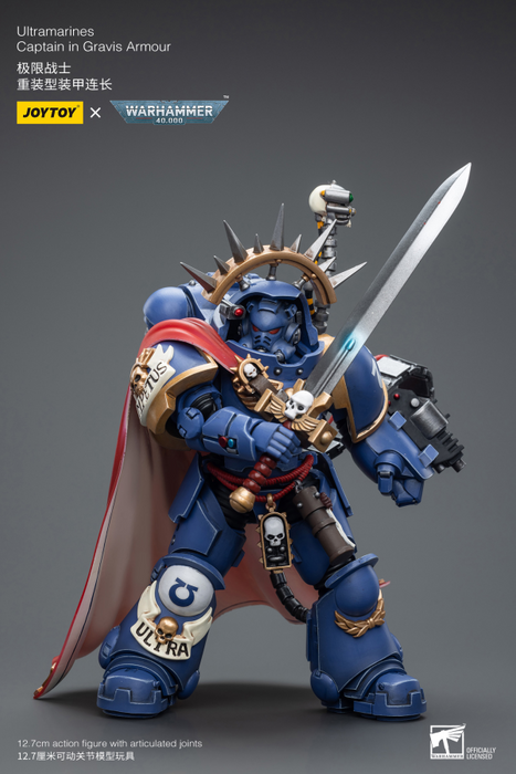 Ultramarines Captain in Gravis Armour