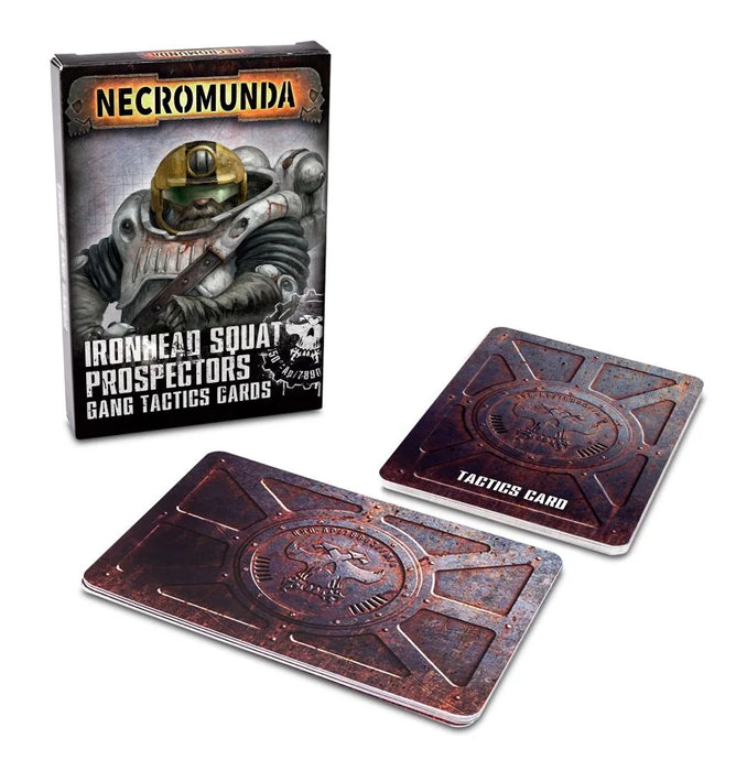 Necromunda Ironhead Squat Prospectors Gang Tactics Cards