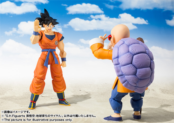 Son Goku -A Saiyan Raised On Earth- Dragon Ball Z, TAMASHII NATIONS S.H.Figuarts