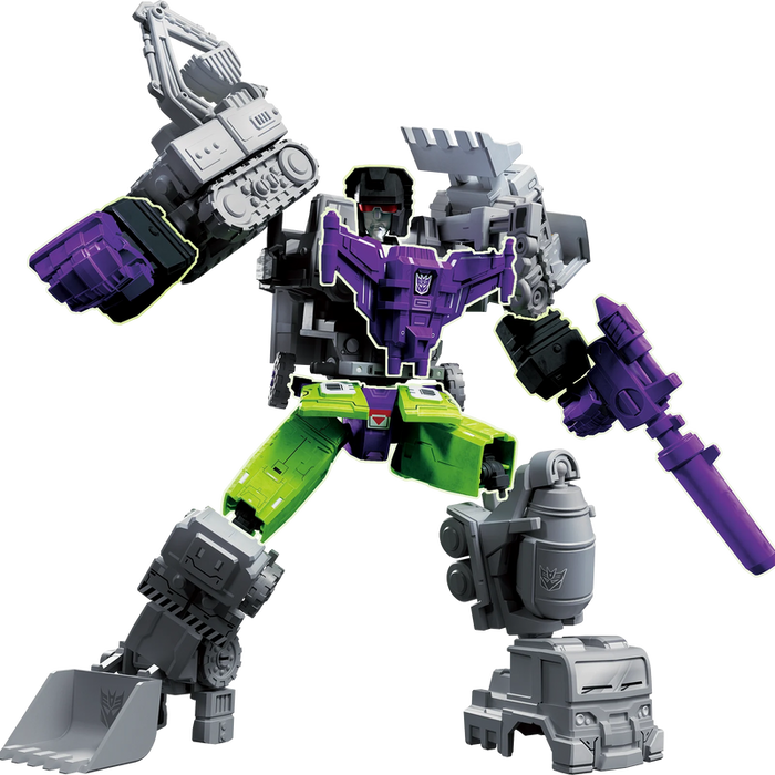 Transformers Defender Version Devastator Combining Accessory | Model Kit | Blokees