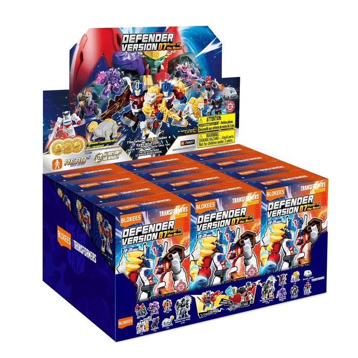 Transformers Defender Version 07 Power of the Beast | Model Kit | Blokees