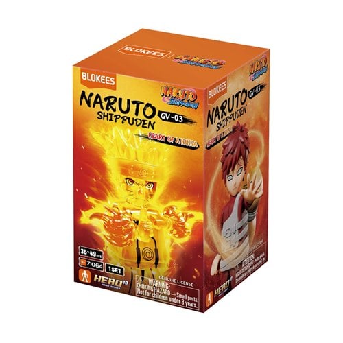 Naruto Shippuden Galaxy Version 03 Heart of a Ninja | Mini Model Kit | Blokees