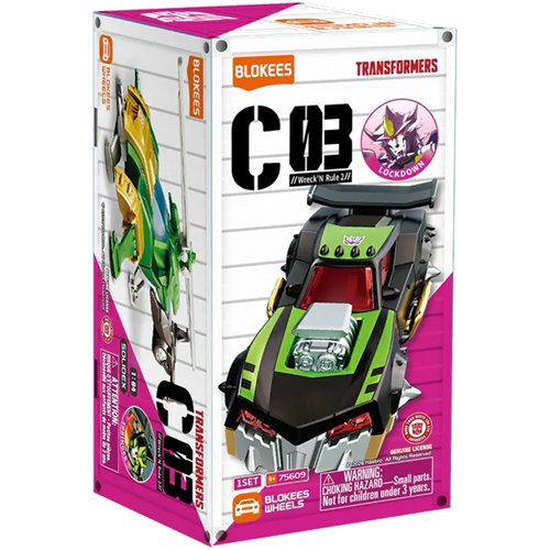 Transformers Wheels C03 Wreck N Rule Series 2 Blind Box | Model Kit | Blokees