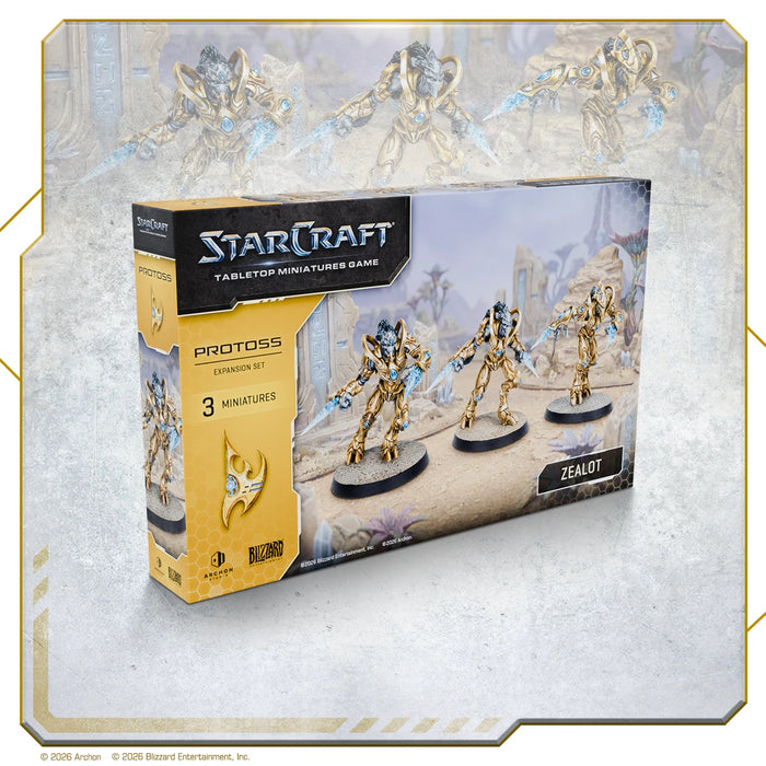 [PREORDER] Zealot Expansion Set | Protoss | Starcraft: The Miniatures Game