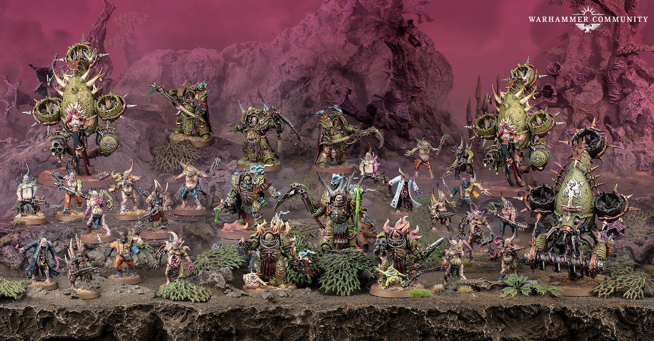 [PREORDER] Death Guard Vile Vectorium Battleforce | Warhammer 40k | Games Workshop