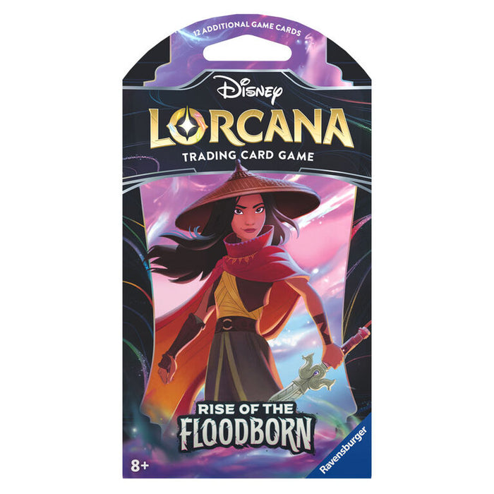 DISNEY LORCANA: RISE OF THE FLOODBORN BOOSTER SLEEVED