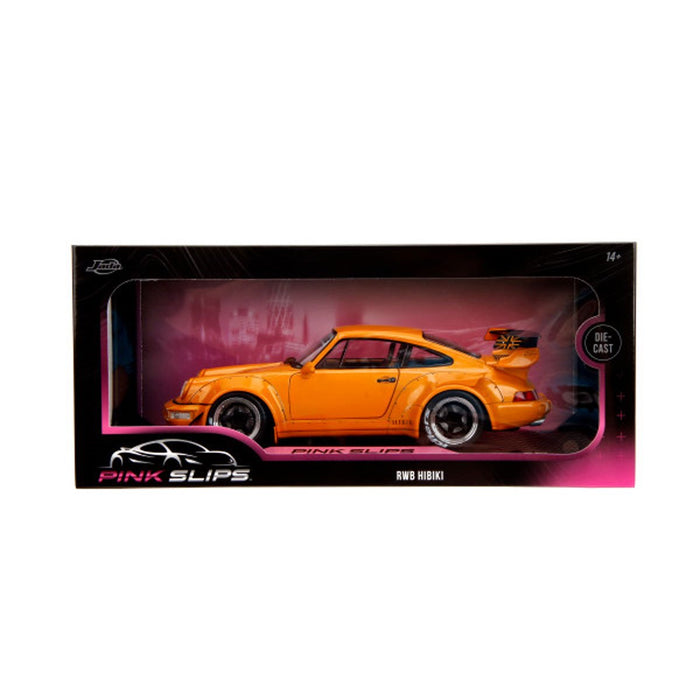 [PREORDER JUNE 2026] Pink Slips 2016 Porsche RWB Hibiki | 1:18 Scale Die-Cast Metal Vehicle | Jada Toys