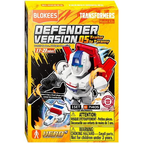 Transformers Defender Version 05 Traitor to Tyranny | Model Kit | Blokees
