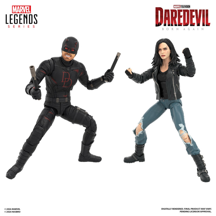 [PREORDER] Marvel Legends Series Daredevil: Born Again Daredevil & Jessica Jones | Action Figure | Hasbro