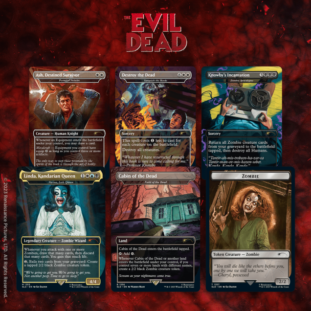Secret Lair x The Evil Dead | Magic the Gathering | Wizards of the Coast