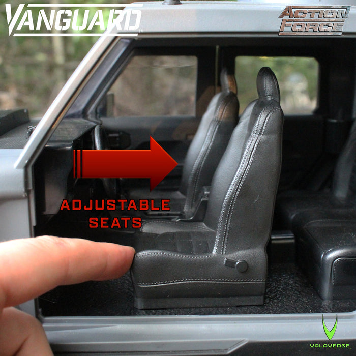 Action Force VANGUARD Vehicle Stealth Gray (Includes: Stealth Gray Missile Launcher Add-On)