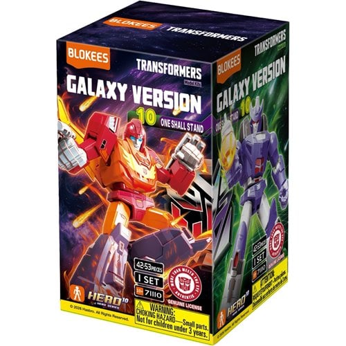 Transformers Galaxy Version 10 Transformers: The Movie 3 Sixshot | Model Kit | Blokees