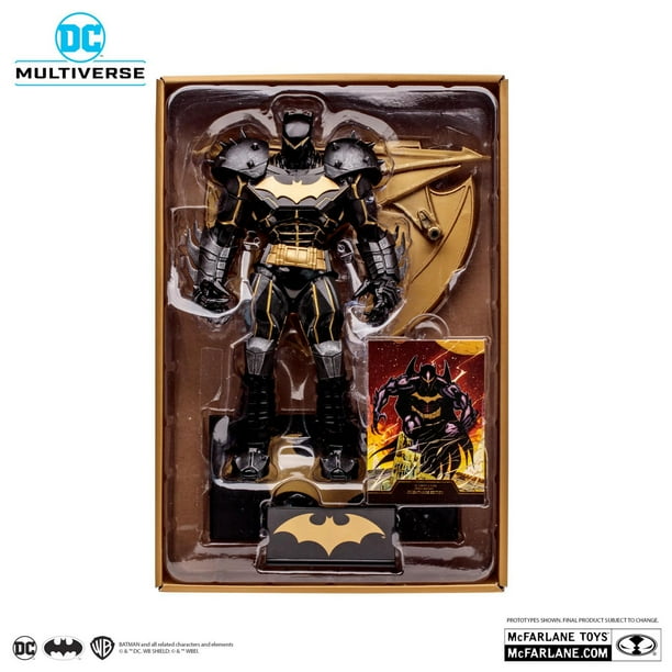 McFarlane DC Multiverse Batman Of Earth-22 Infected (Dark Metal) Gold Label, Action Figure 18 Cm