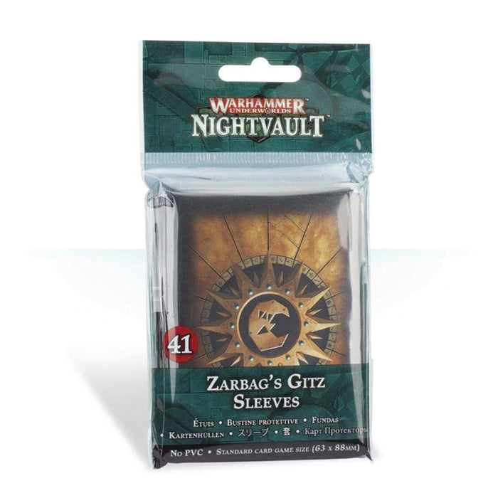 Warhammer Underworlds Nightvault: Zarbag's Gitz Sleeves