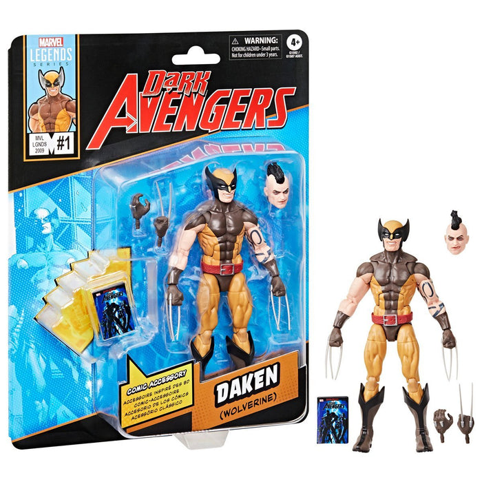 Daken Wolverine Dark Avengers (Marvel Legends Comics-Inspired 6-Inch Action Figures Wave 1)