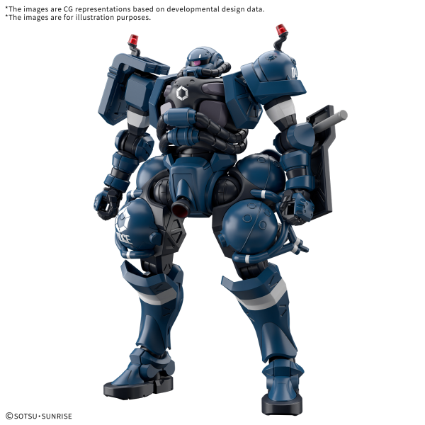 HG 1/144 POLICE ZAKU | Model Kit | Bandai Hobby